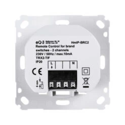 Homematic IP Wandtaster Für Markenschalter, 2-fach -Laden Für Heimbeleuchtung 3067026 4