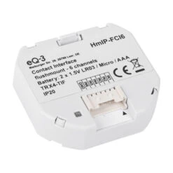 Homematic IP Kontakt-Schnittstelle Unterputz 6fach -Laden Für Heimbeleuchtung 3067028 3