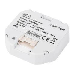 Homematic IP Kontakt-Schnittstelle Unterputz 6fach -Laden Für Heimbeleuchtung 3067028 6