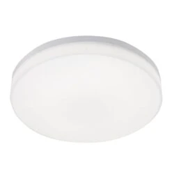 LED-Außendeckenleuchte Trigo Mit Sensor, Weiß