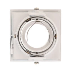 Einbauspot Hyde 1-flammig Eckig Schwenkbar Weiß -Laden Für Heimbeleuchtung 3507397 3