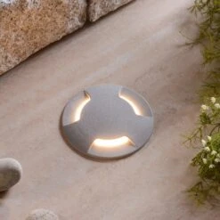 LED-Boden-Einbauleuchte Ceci 120-3L Grau CCT -Laden Für Heimbeleuchtung 3538195 2