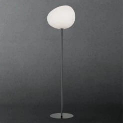 Foscarini Gregg Grande Stehleuchte, 186 Cm, Grafit