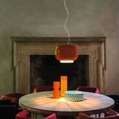 Foscarini MyLight Chouchin 1 LED-Hängelampe Orange