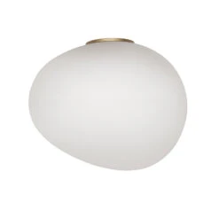 Foscarini Gregg Grande Semi 1 Wandlampe, Gold