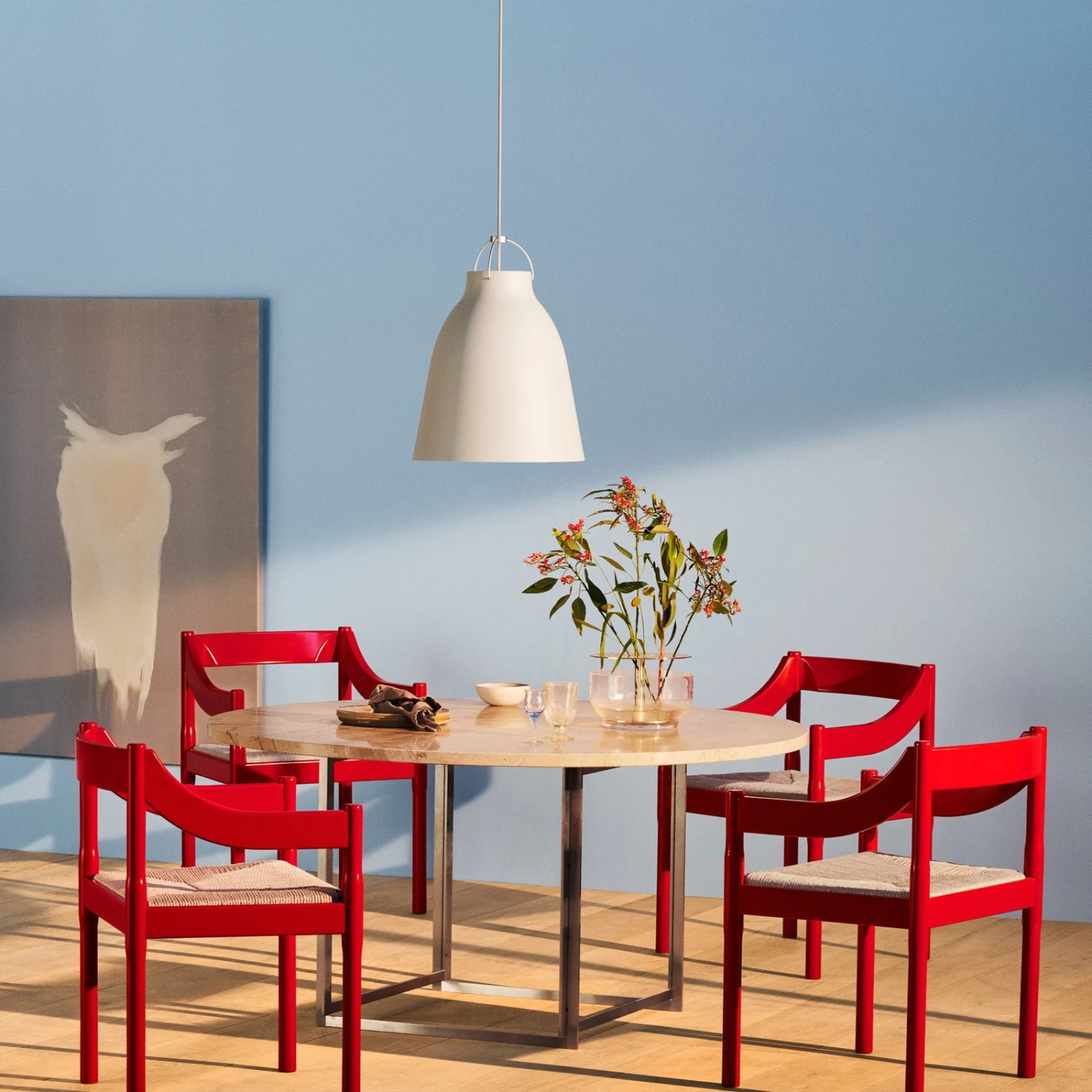 FRITZ HANSEN Caravaggio P3 Matt Weiß 4 FRITZ HANSEN Caravaggio P3 Matt Weiß – Bild 2