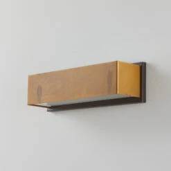 Wandleuchte Lola 35 Cm In Messing Und Braun -Laden Für Heimbeleuchtung 4011762 1