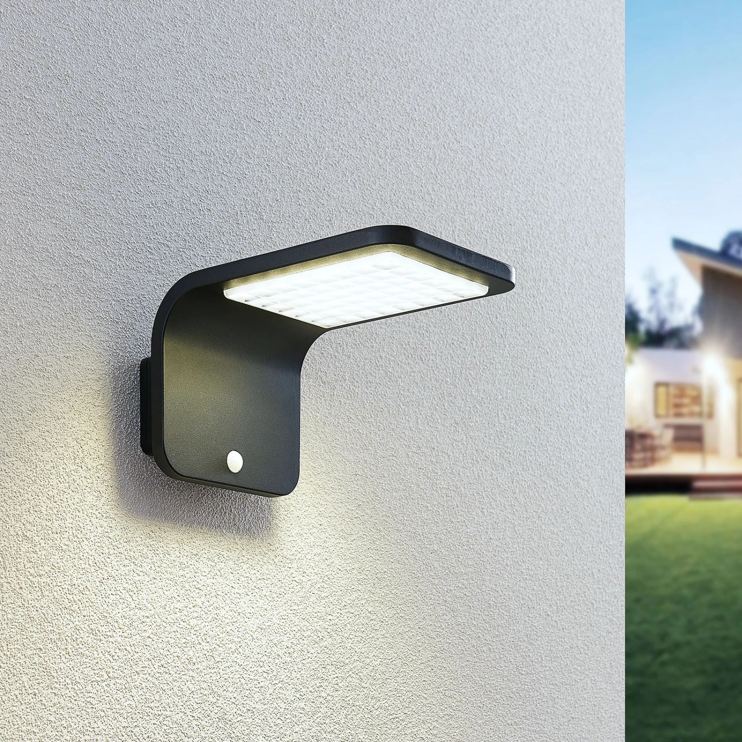 Lindby Koleno LED-Solarstrahler Mit Sensor, IP54 4 Lindby Koleno LED-Solarstrahler Mit Sensor, IP54 – Bild 2