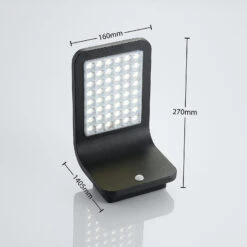 Lindby Koleno LED-Solarstrahler Mit Sensor, IP54 15 Lindby Koleno LED-Solarstrahler Mit Sensor, IP54 -Laden Für Heimbeleuchtung 4018230 4