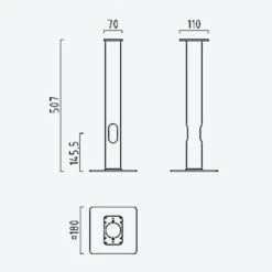 Erdstück 1 Für Wegeleuchten