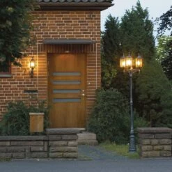 Konstsmide Mastleuchte Milano, 3-flammig -Laden Für Heimbeleuchtung 5522071 3