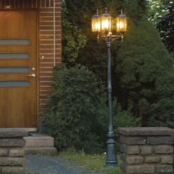 Konstsmide Mastleuchte Milano, 3-flammig -Laden Für Heimbeleuchtung 5522071 5