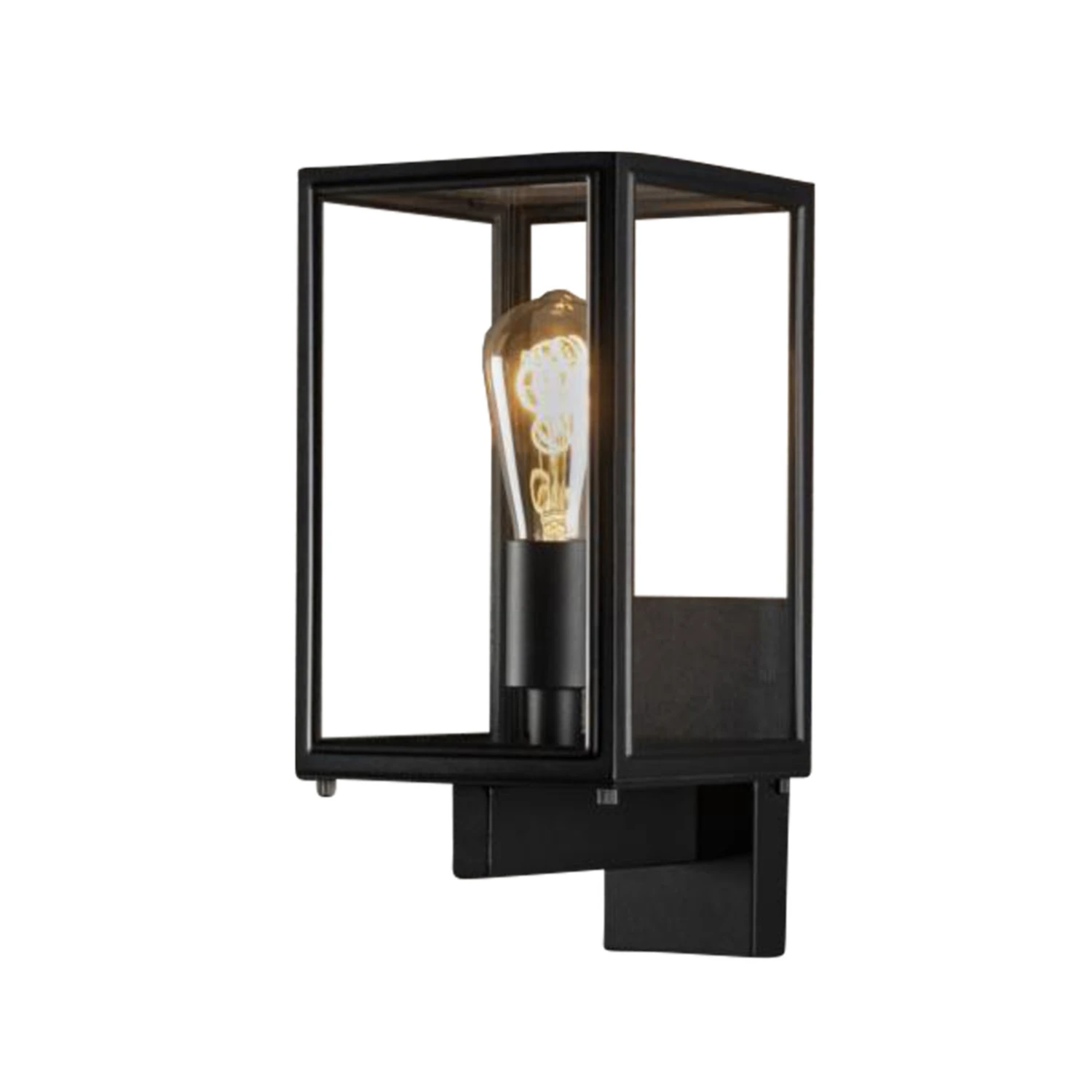 Konstsmide Außenwandleuchte Carpi, Schwarz, Breite 16,5 Cm 6 Konstsmide Außenwandleuchte Carpi, Schwarz, Breite 16,5 Cm – Bild 4