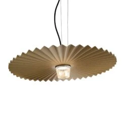 Karman Gonzaga LED-Hängeleuchte, Ø 59 Cm, Messing