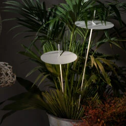 Karman Xana LED-Außenwegeleuchte Weiß Höhe 130 Cm -Laden Für Heimbeleuchtung 5542282 5