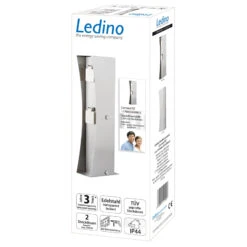 Steckdosensäule Connect D2, Edelstahl -Laden Für Heimbeleuchtung 6022454 2