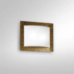 Wandleuchte Metwally, Rost, 25 X 33 Cm