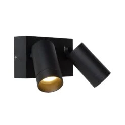 Außenwandstrahler Taylor Sensor, 2-flammig Schwarz 9 Außenwandstrahler Taylor Sensor, 2-flammig Schwarz -Laden Für Heimbeleuchtung 6055749 2