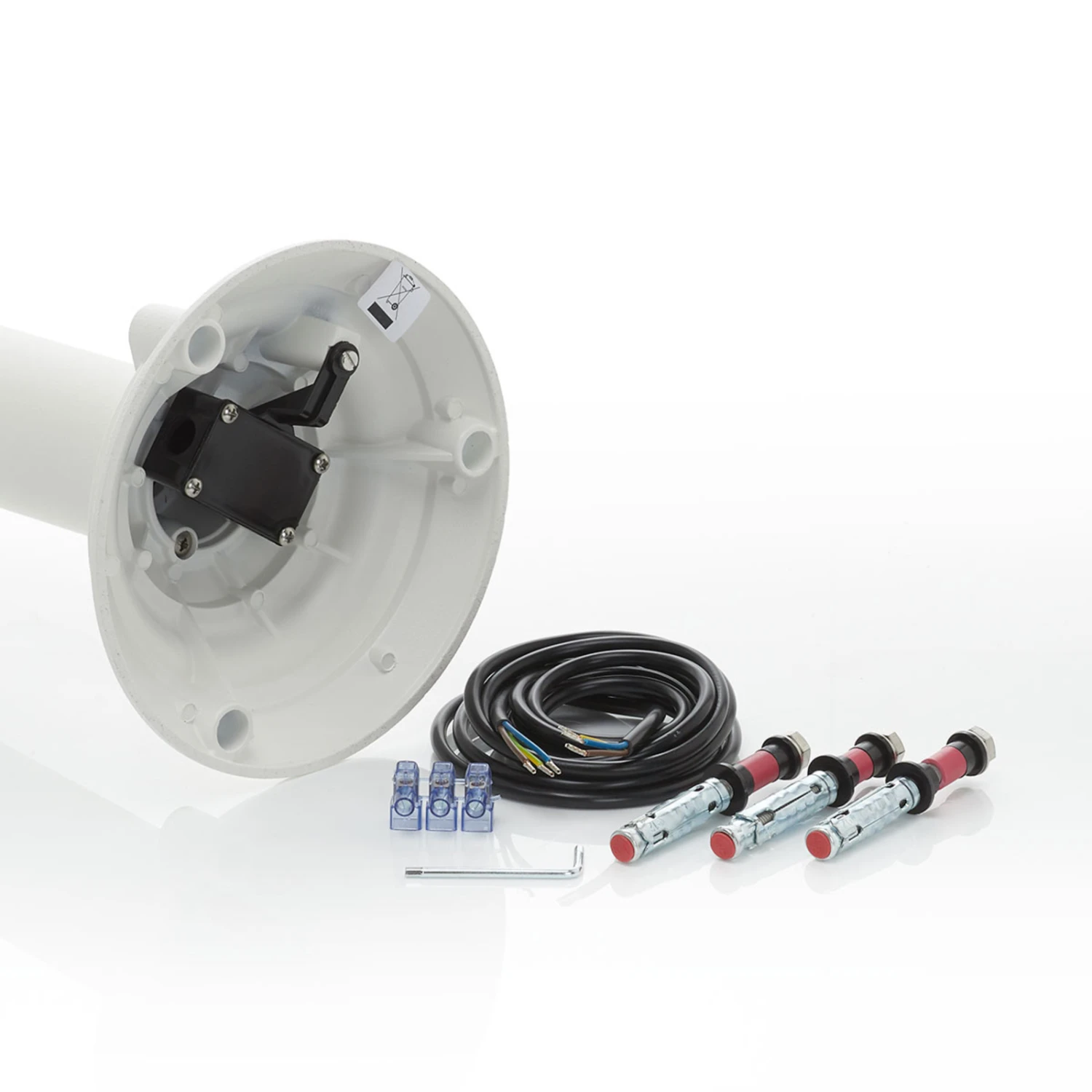 Wegelampe Liara Seewasserfest Weiß 8 Wegelampe Liara Seewasserfest Weiß – Bild 6