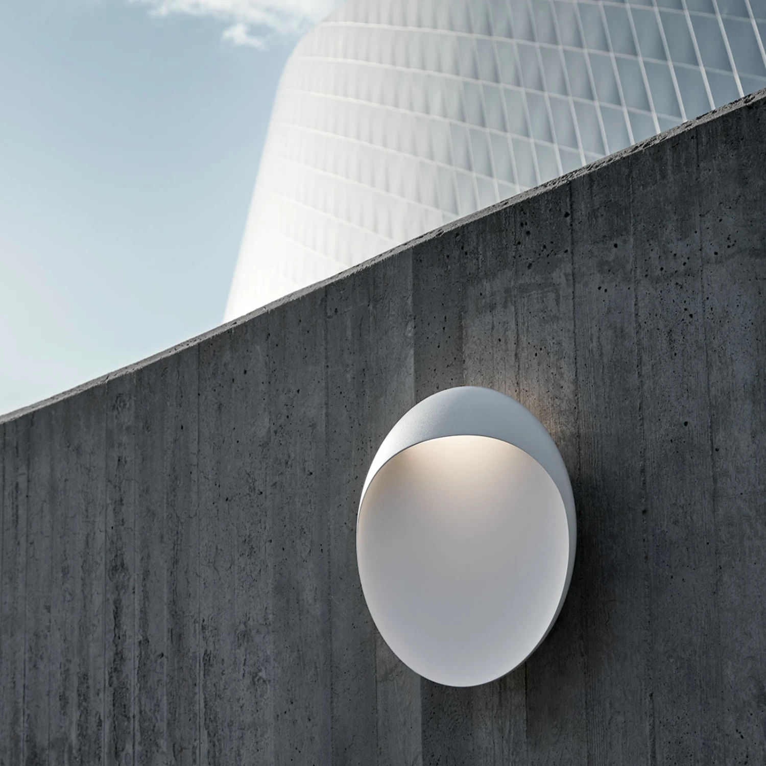 Louis Poulsen Flindt Wandlampe Ø40cm Weiß 3.000K 5 Louis Poulsen Flindt Wandlampe Ø40cm Weiß 3.000K – Bild 3