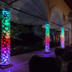 Twinkly Music Set Lichterkette Schwarz 600 RGB-LED -Laden Für Heimbeleuchtung 6102047 4