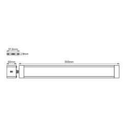 LEDVANCE Cabinet Slim Unterschrank 30cm Sensor -Laden Für Heimbeleuchtung 6106098 6