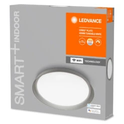 LEDVANCE SMART+ WiFi Orbis Plate CCT 43cm Grau -Laden Für Heimbeleuchtung 6106447 6
