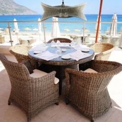 Außen-Hängeleuchte Polinesia Ø 60 Cm 9 Außen-Hängeleuchte Polinesia Ø 60 Cm -Laden Für Heimbeleuchtung 6542575 3