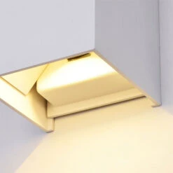 LED-Außenwandleuchte Fulton, 10x10cm, Weiß -Laden Für Heimbeleuchtung 6727409 4
