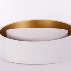 Lampenschirm Chloe, Ø 50cm, Außen Weiß, Innen Gold 11 Lampenschirm Chloe, Ø 50cm, Außen Weiß, Innen Gold -Laden Für Heimbeleuchtung 6728177 3
