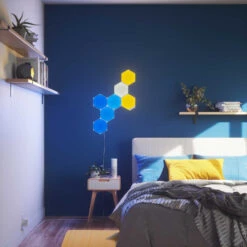 Nanoleaf Shapes Hexagons, Starter Set, 9 Panels -Laden Für Heimbeleuchtung 6730025 5