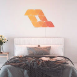 Nanoleaf Shapes Triangles, Starter Set, 15 Panels -Laden Für Heimbeleuchtung 6730033 3