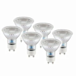 LED-Reflektor GU10 4,6W 450lm Warmweiß 6er-Set