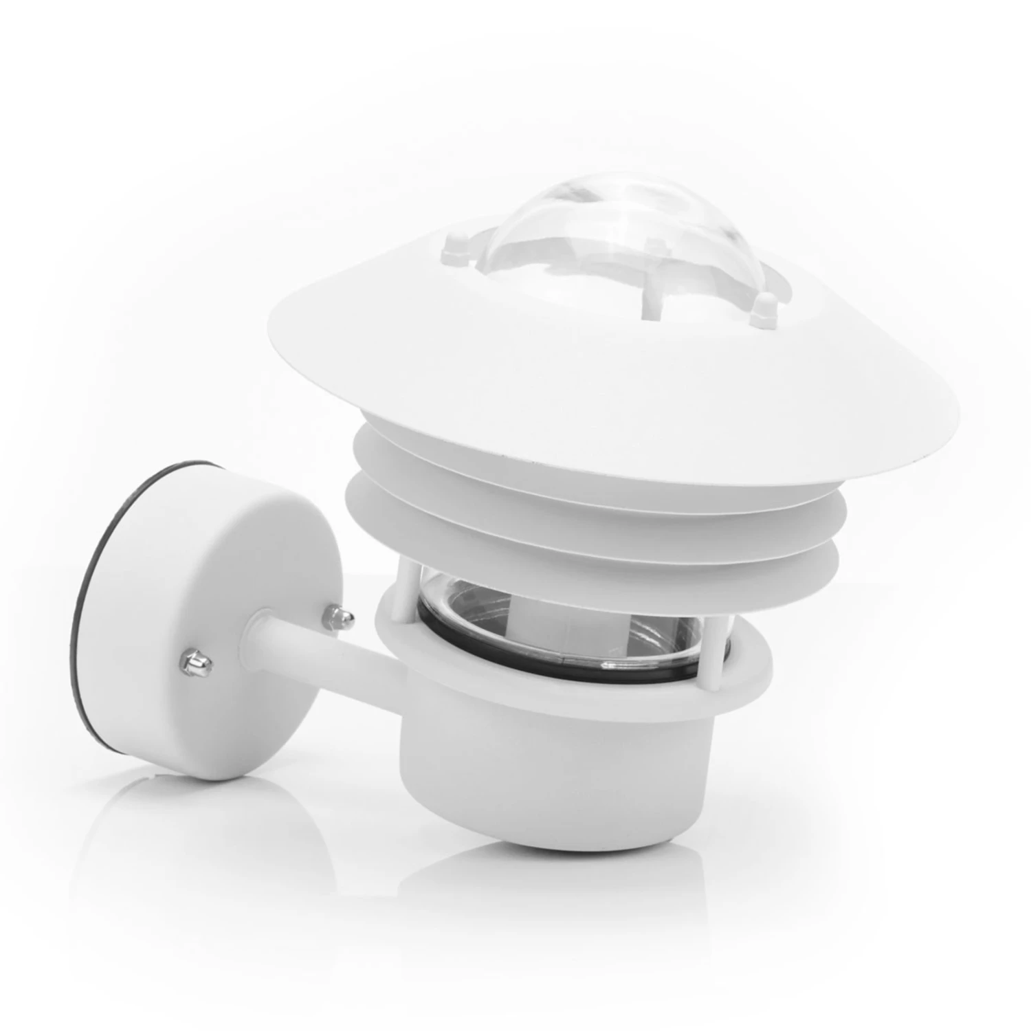 Nordlux Weiße Außenwandleuchte Island 7 Nordlux Weiße Außenwandleuchte Island – Bild 5