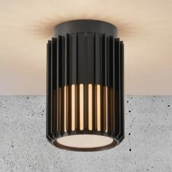 Nordlux Außendeckenleuchte Aludra Schwarz