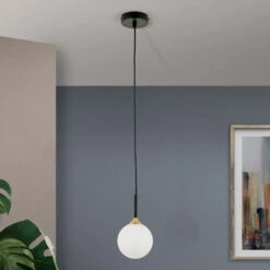 Hängeleuchte Snowwhite, Einflammig, Schwarz -Laden Für Heimbeleuchtung 7255753 2