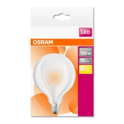 OSRAM LED-Globelampe G95 E27 11W Warmweiß 1.521 Lumen -Laden Für Heimbeleuchtung 7262034 5