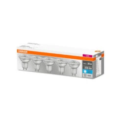 OSRAM LED-Reflektor GU10 2,6W 4.000K 230lm 36° 5er -Laden Für Heimbeleuchtung 7262708 4