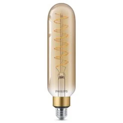 Philips E27 Giant LED-Röhrenlampe 7W Gold Dimmb.