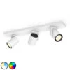 Philips Hue Argenta LED-Spot Dreiflammig Weiß