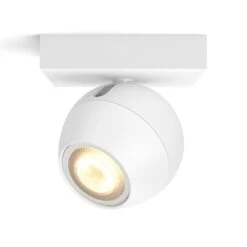 Philips Hue Buckram LED-Spot In Weiß Dimmschalter 11 Philips Hue Buckram LED-Spot In Weiß Dimmschalter -Laden Für Heimbeleuchtung 7534222 2