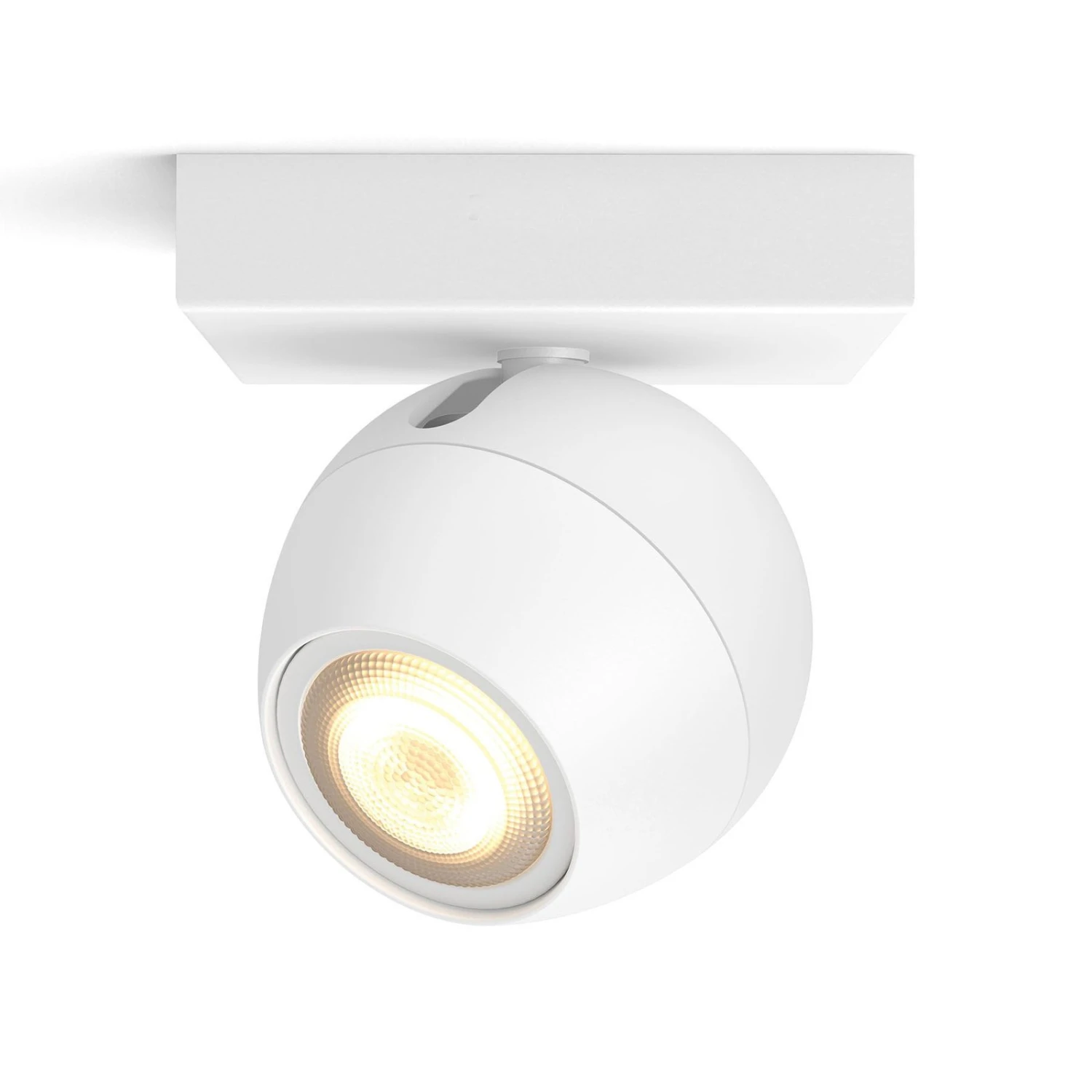 Philips Hue Buckram LED-Spot In Weiß Dimmschalter 5 Philips Hue Buckram LED-Spot In Weiß Dimmschalter – Bild 3