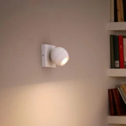 Philips Hue Buckram LED-Spot In Weiß Dimmschalter