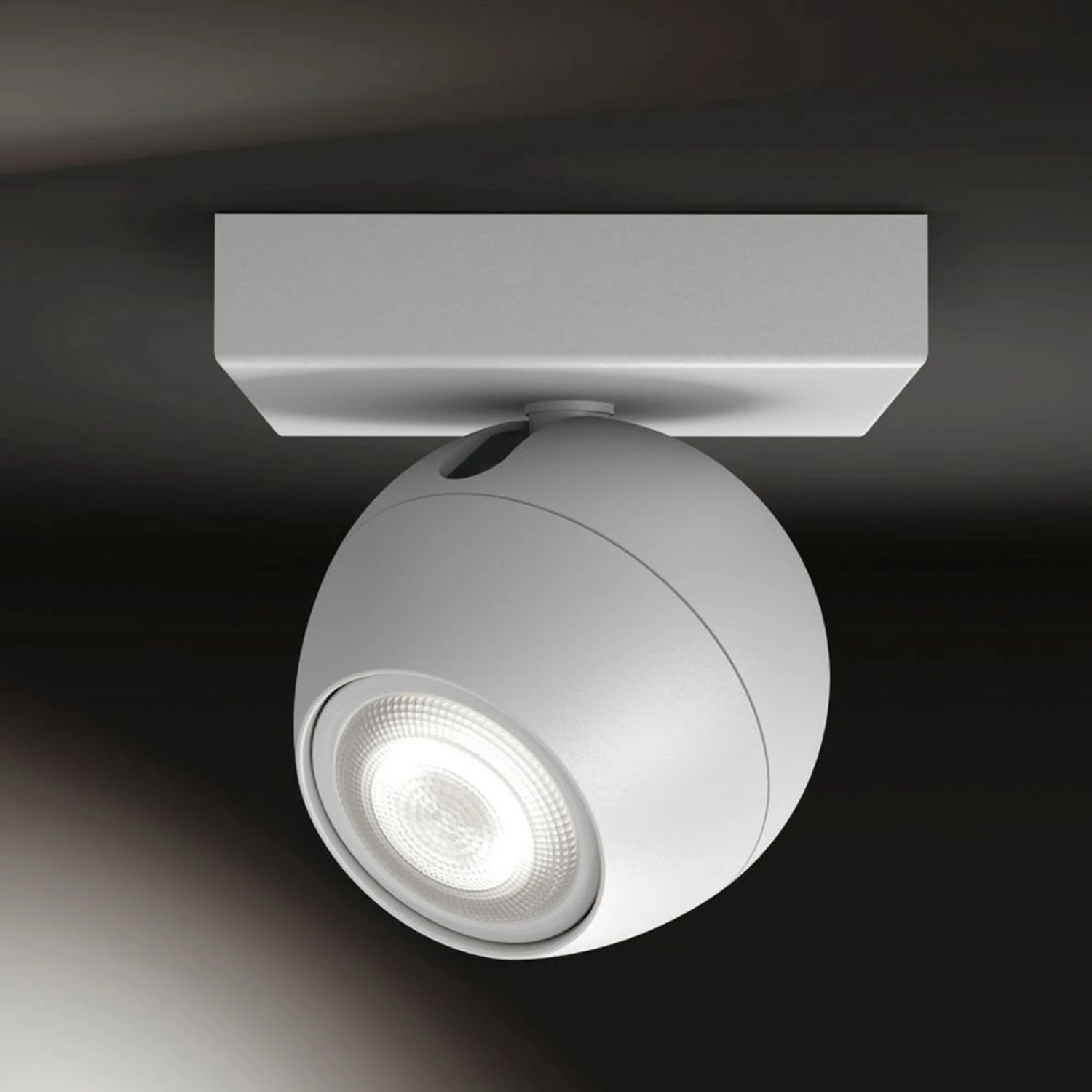 Philips Hue Buckram LED-Spot In Weiß Dimmschalter 8 Philips Hue Buckram LED-Spot In Weiß Dimmschalter – Bild 6