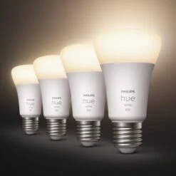 Philips Hue White 9W E27 LED-Lampe, 4er-Packung -Laden Für Heimbeleuchtung 7534317 4