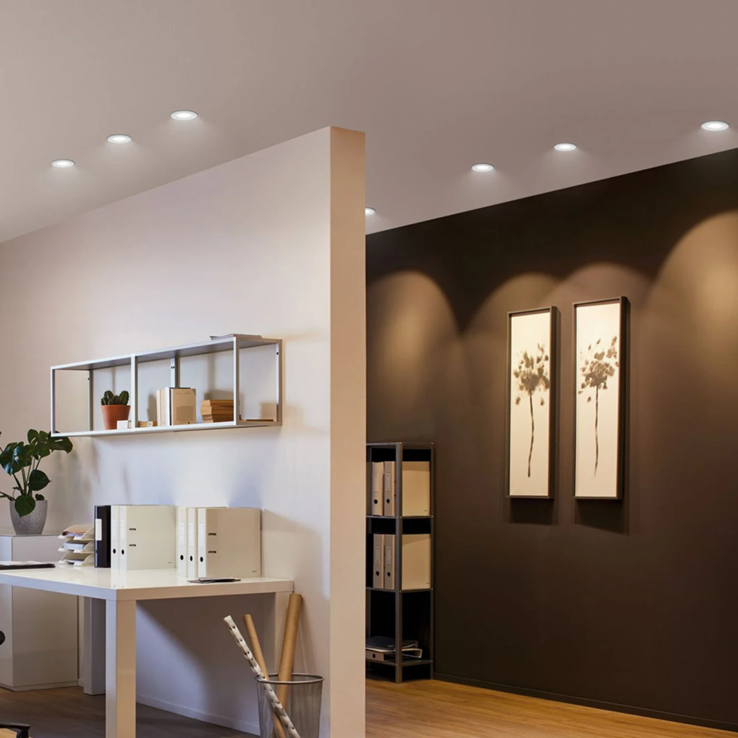 Paulmann Nova Einbauspot IP65 Rund Schwenkbar Weiß 4 Paulmann Nova Einbauspot IP65 Rund Schwenkbar Weiß – Bild 2