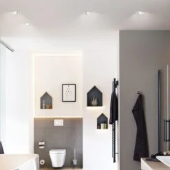 Paulmann Nova Einbauspot IP65 Rund Schwenkbar Weiß 10 Paulmann Nova Einbauspot IP65 Rund Schwenkbar Weiß -Laden Für Heimbeleuchtung 7602330 2