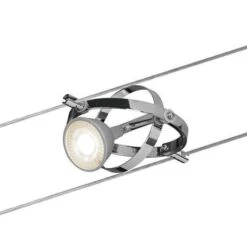 Paulmann Cardan Seilsystem 4fl. Chrom Matt/chrom -Laden Für Heimbeleuchtung 7602920 3