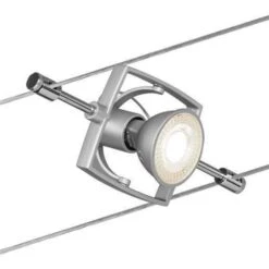Paulmann Wire Mac II Seilsystem 7fl. Chrom -Laden Für Heimbeleuchtung 7602921 2