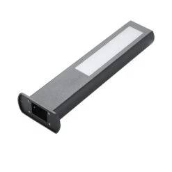 Lucande LED-Sockellampe Mhairi, Eckig, Dunkelgrau, 50 Cm -Laden Für Heimbeleuchtung 8032188 6